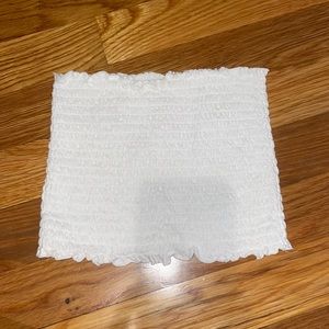 Plain White Tube Top